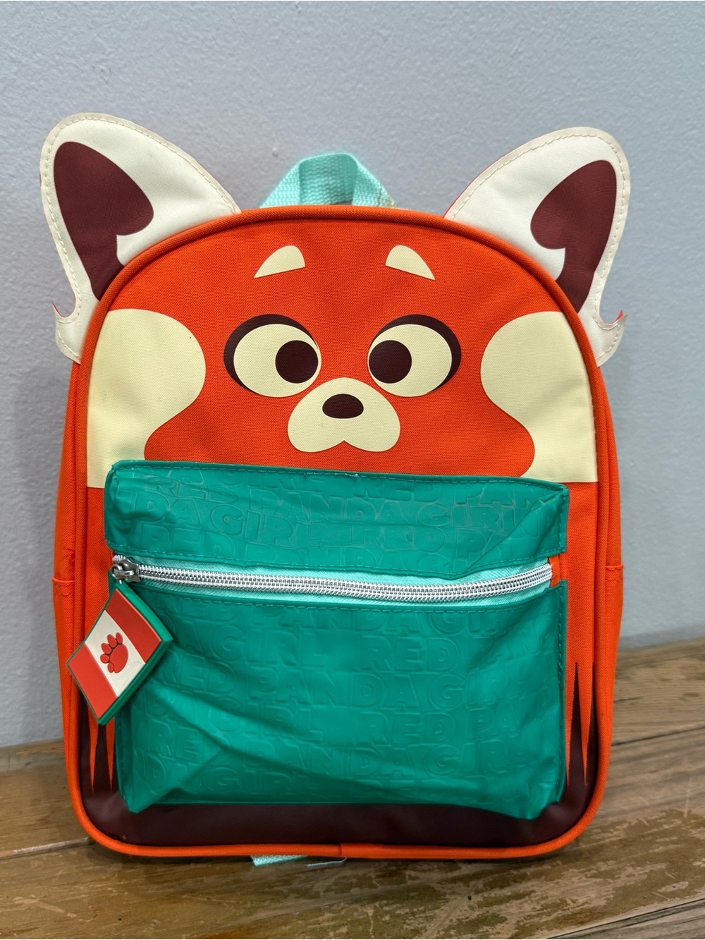 Disney Pixar Turning Red Mei Mei Red Panda Mini Backpack Bag Bioworld